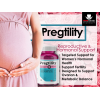 PREGTILITY DIETARY SUPPLEMENT ( MYO-INOSITOL + FOLIC ACID + COENZYME Q10 ) SUPPORTS WOMEN HEALTH 60 CAPSULES 